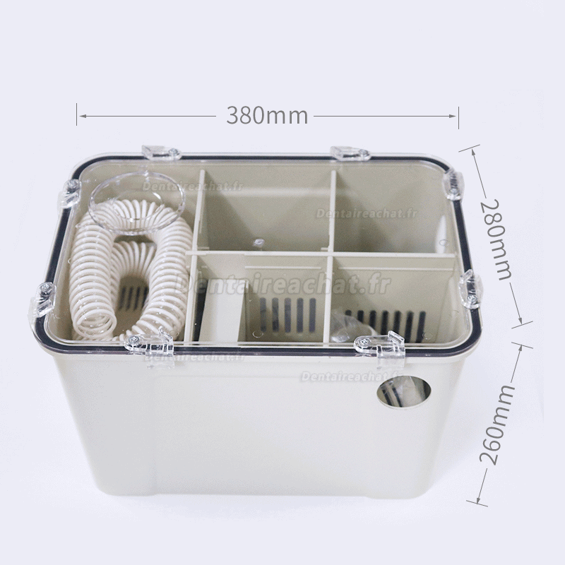 Filtre de gypse réservoir de sédiments de gypse pour laboratoire dentaire 